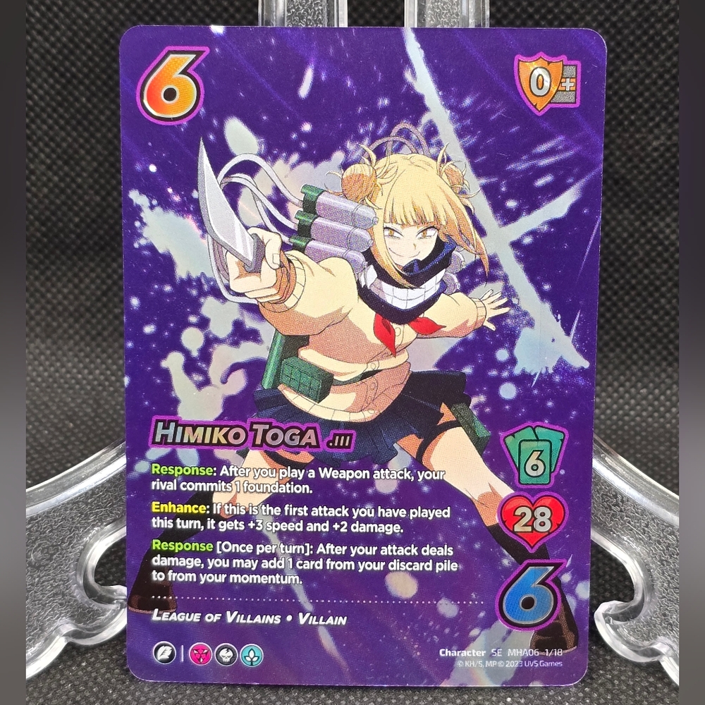 Himiko Toga SE - UniVersus: My Hero Academia Card 1/18